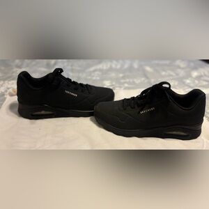 Skechers Black Sneakers Casual Athletic Style